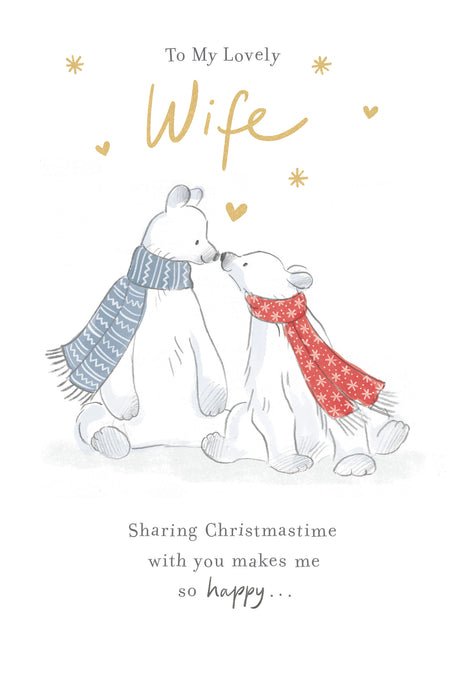 UKG 'About a Bear Wife' Christmas Card