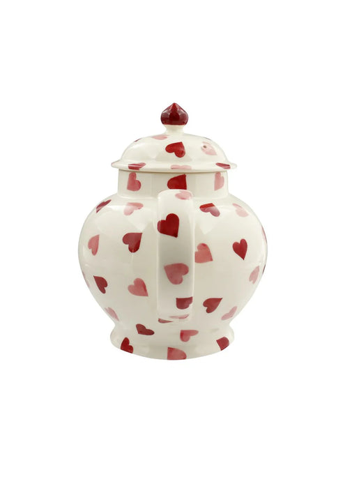 Emma Bridgewater Pink Hearts 4 Mug Teapot Boxed