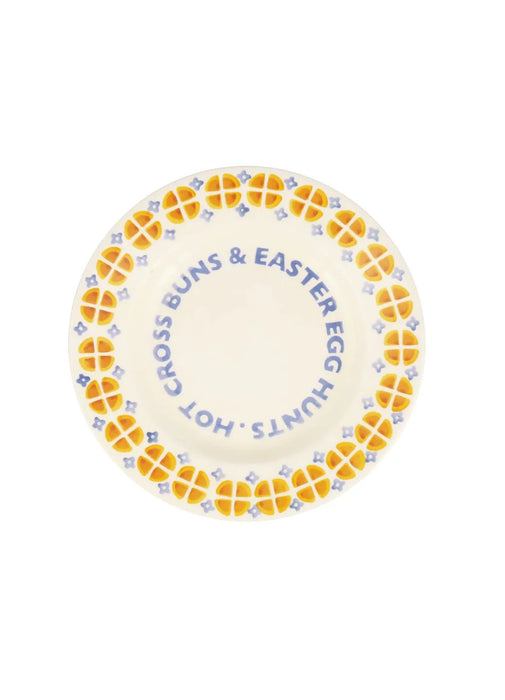 Emma Bridgewater Hot Cross Buns Medium Dinner Plate 8.5inch
