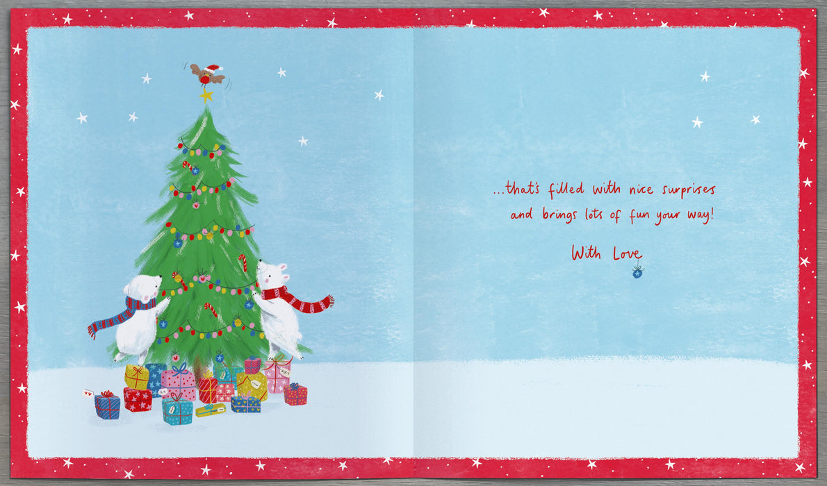 UKG 'To Grandchildren Cute' Christmas Card