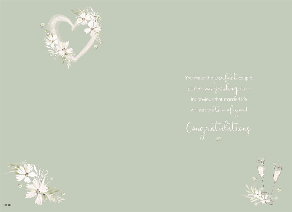 ICG 'For A Special Grandson And Wife On Your Wedding Day' Wedding Card
