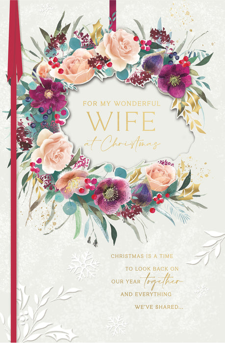 UKG 'For My Wonderful Wife' Christmas Card