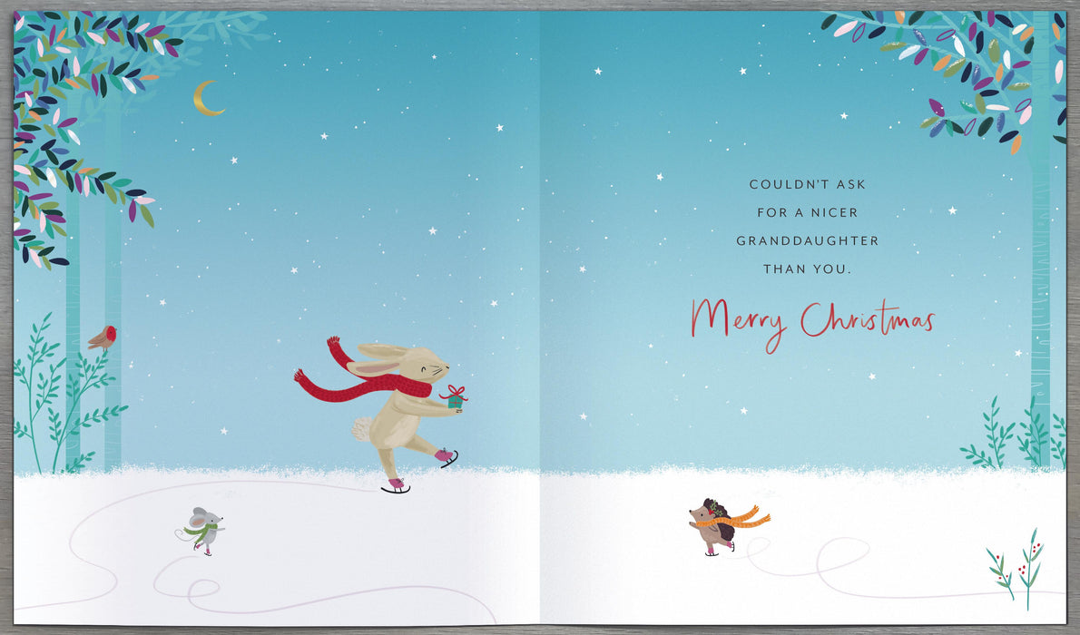 UKG 'For A Lovely Granddaughter' Christmas Card
