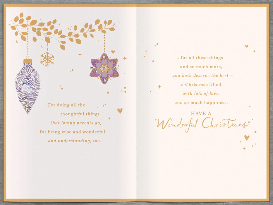 UKG 'Just For You Mam & Dad' Christmas Card