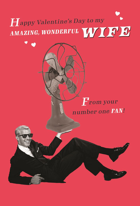 ICG 'To My Amazing Wonderful Wife' Valentine Card
