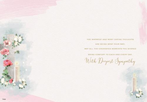 ICG 'On The Loss Of Your Daughter' Sympathy Card
