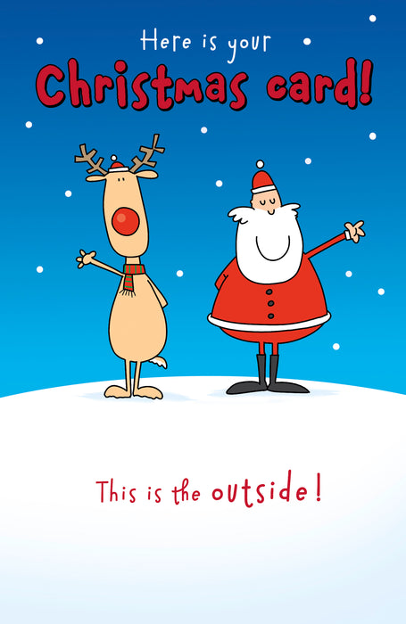 UKG 'Here Is Your Christmas Card' Christmas Card