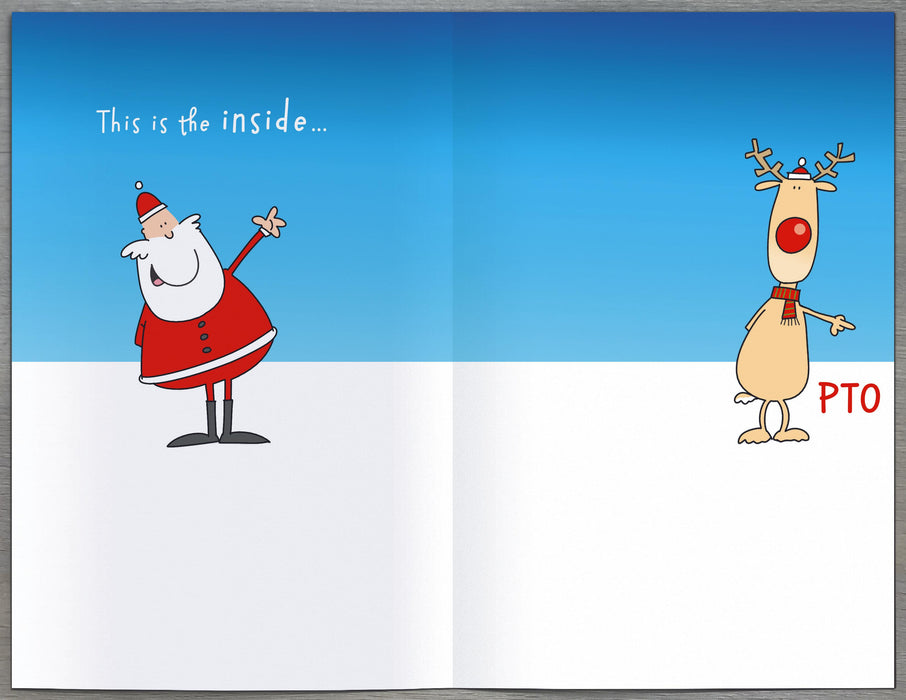UKG 'Here Is Your Christmas Card' Christmas Card