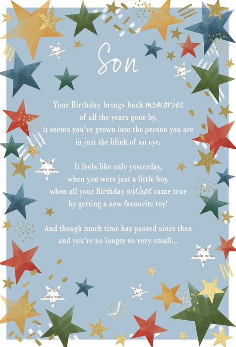 ICG 'Son' Birthday Card