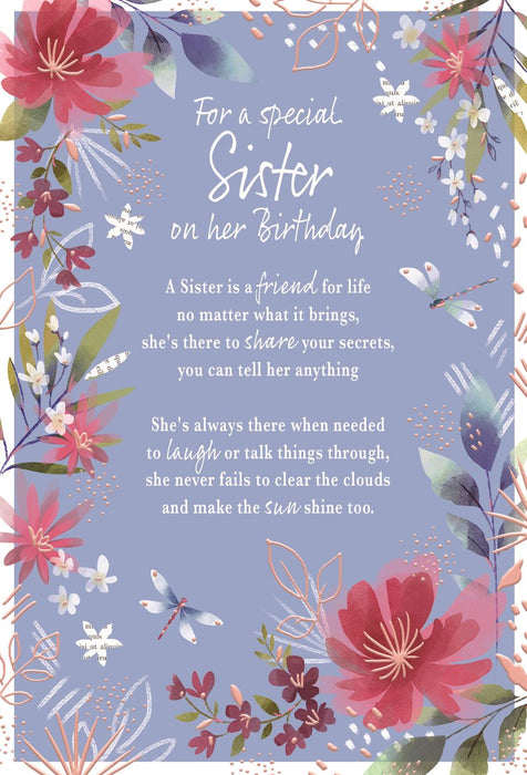 ICG Happy Birthday Special Sister Card