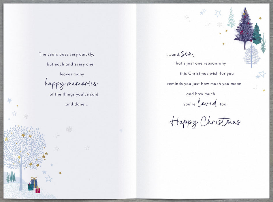 UKG ' Wishes For Son' Christmas Card