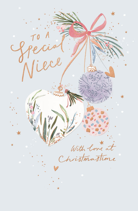 UKG 'To a Special Niece' Christmas Card