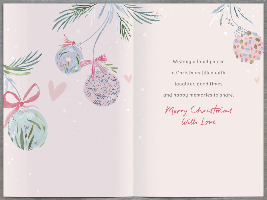 UKG 'To a Special Niece' Christmas Card