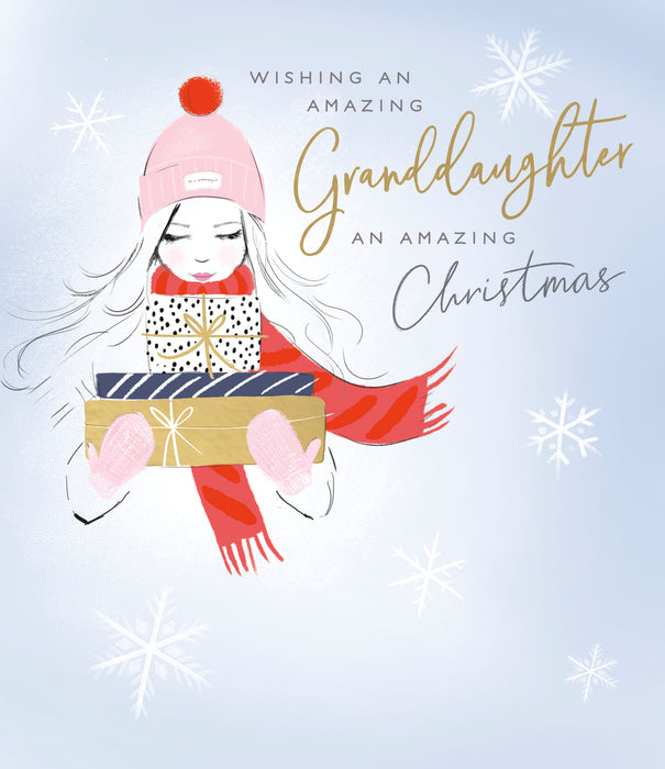 UKG 'Amazing Granddaughter' Christmas Card