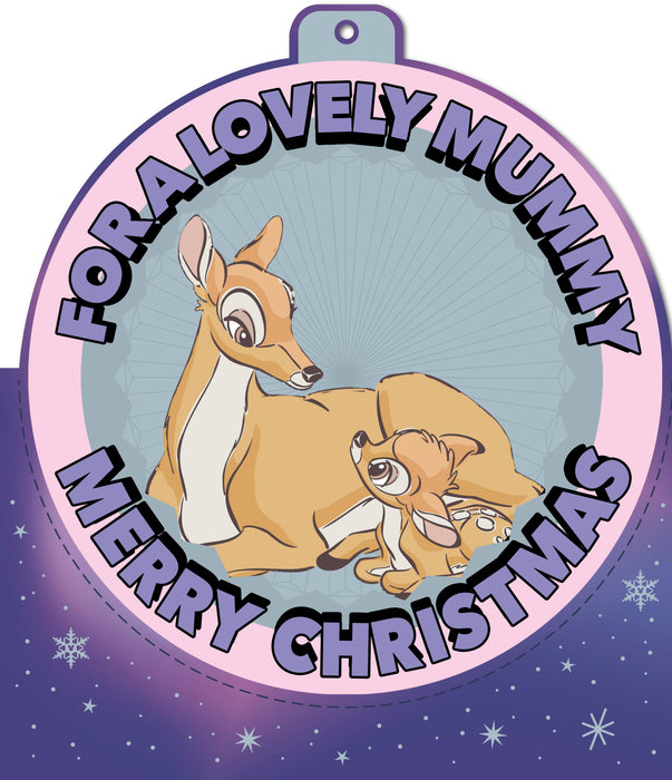 UKG 'Disney Bambi Mummy Cute' Christmas Card
