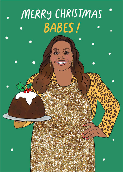 UKG 'Alison Hammond Pudding' Christmas Card
