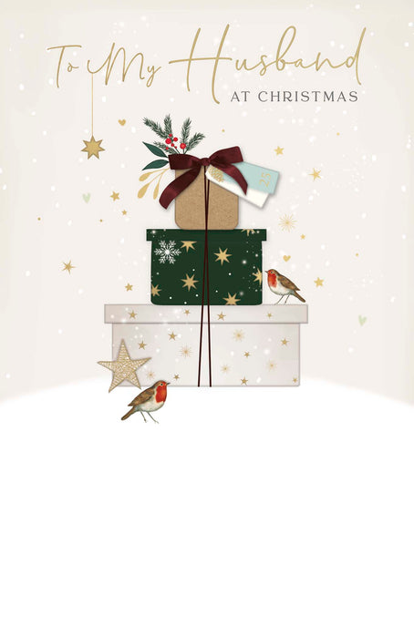 UKG 'To My Husband' Christmas Card