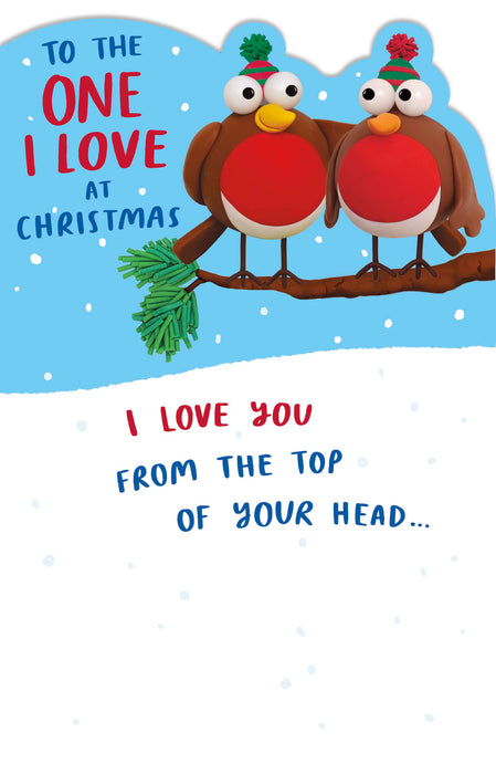 UKG 'Crackers One I Love' Christmas Card