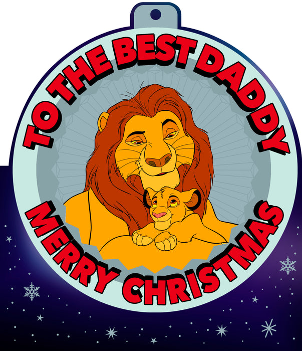 UKG 'Disney The Lion King Daddy Cute' Christmas Card