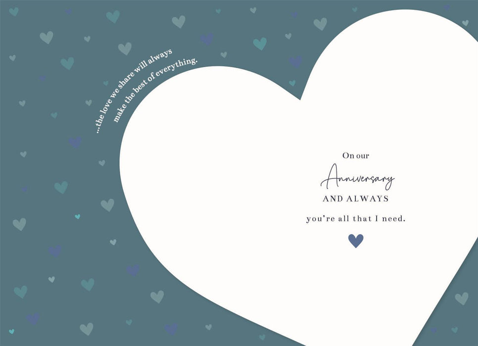 ICG For My Husband Wedding Anniversary Card