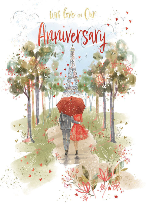 ICG 'On Our Wedding' Anniversary Card