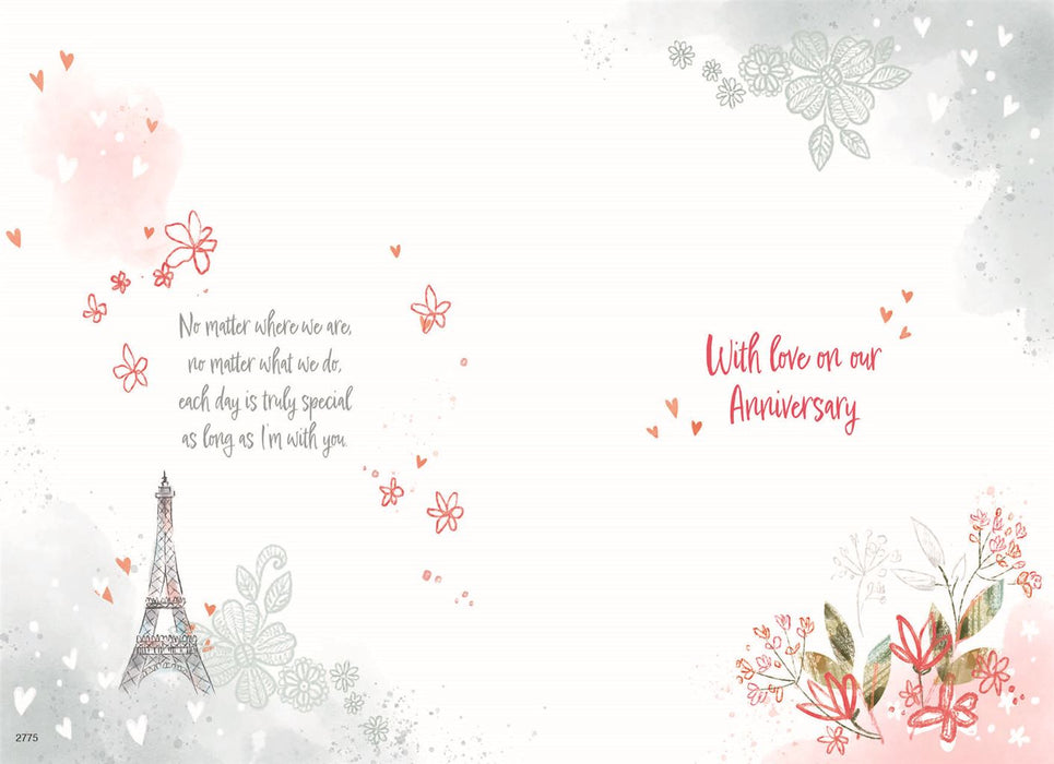 ICG 'On Our Wedding' Anniversary Card