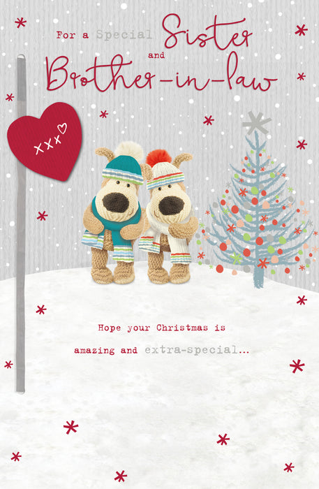 UKG 'Boofle Sister & Brother In Law' Christmas Card