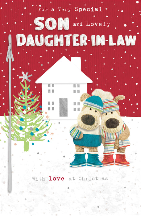 UKG 'Boofle Son & Daughter In Law' Christmas Card