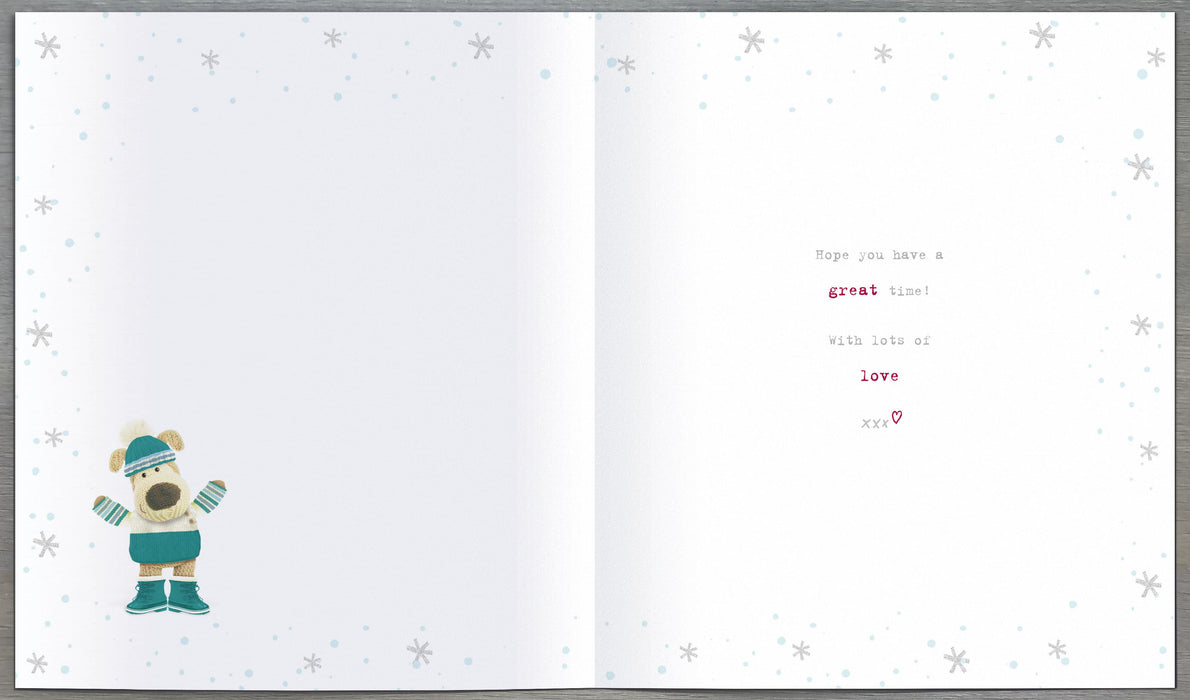 UKG Boofle Uncle Cute Christmas Card