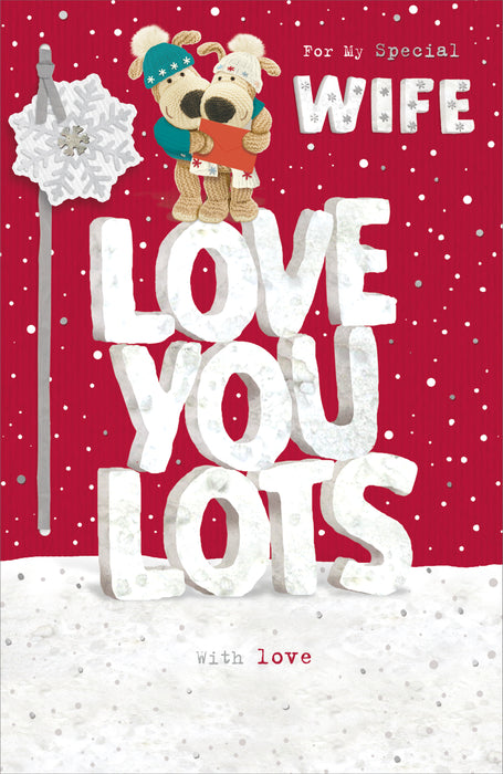 UKG 'To My Special Wife' Christmas Card