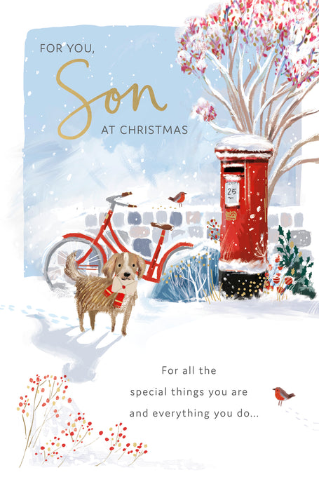 UKG 'For You Son' Christmas Card