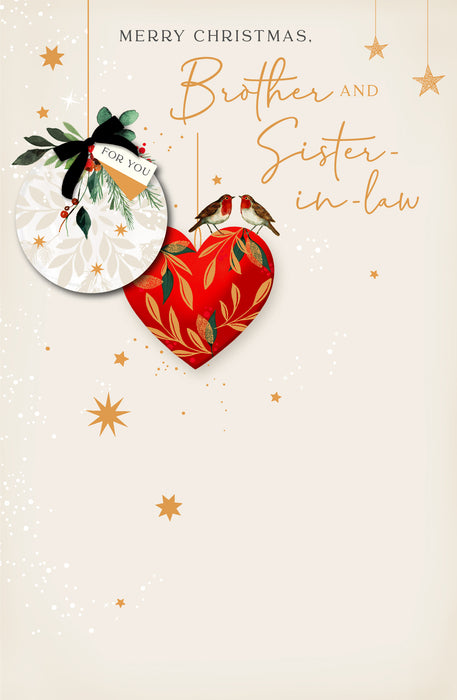 UKG 'Brother & Sister In Law With Love' Christmas Card