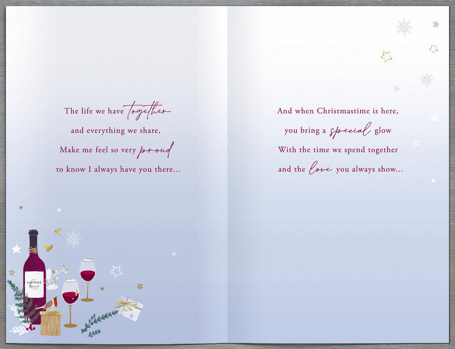 UKG 'Word Portraits Husband' Christmas Card