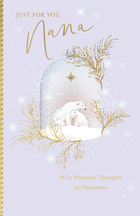 UKG 'Just For You Nana' Christmas Card
