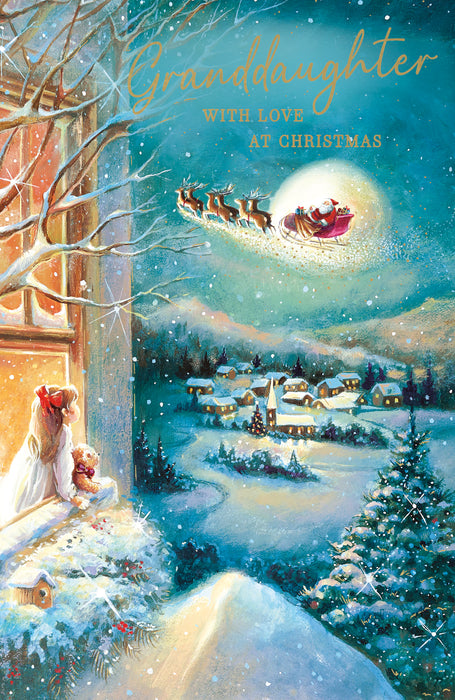 UKG 'Simply Traditional Granddaughter' Christmas Card