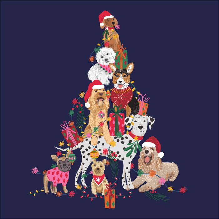 UKG 'Dog Tree' Christmas Card