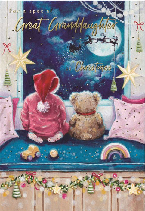 ICG 'For A Special Great Granddaughter' Christmas Card