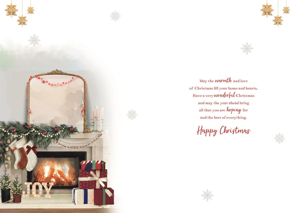 ICG To A Special Son and Daughter-in-law this Christmas Card