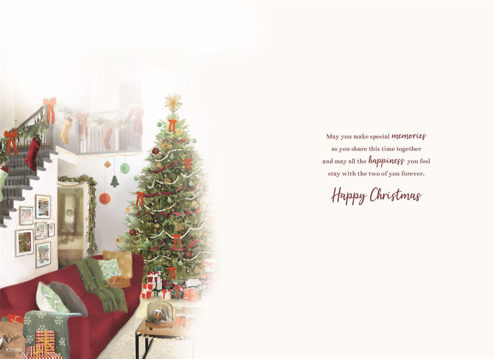 ICG 'For A Special Grandson and His Lovely Wife' Christmas Card