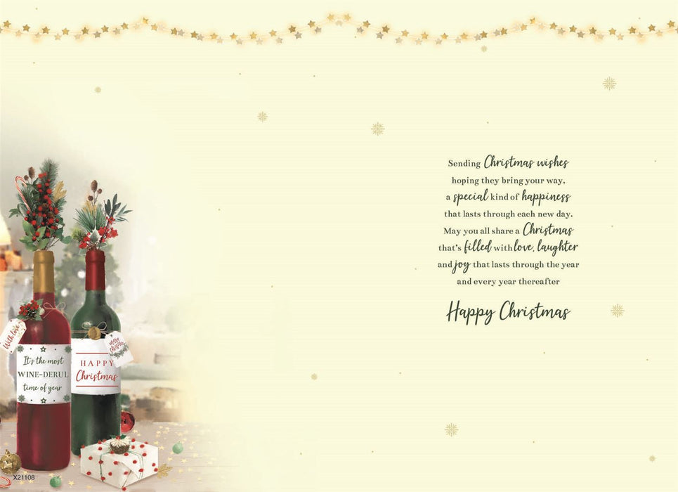ICG 'For A Special Nephew & Lovely Wife' Christmas Card
