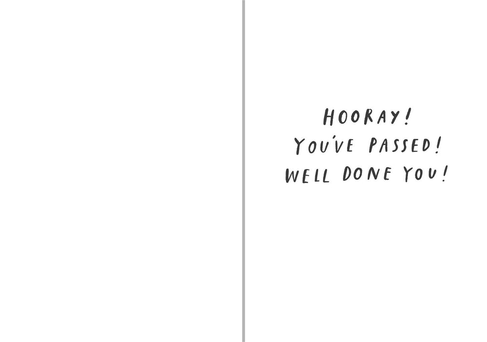 Paperlink 'Congratulations You've Passed' Driving Test Card