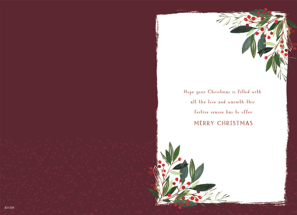 ICG 'To A Lovely Mum And Dad' Christmas Card