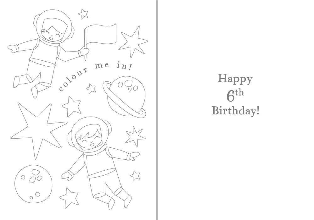 Paperlink '6 Today' Birthday Card