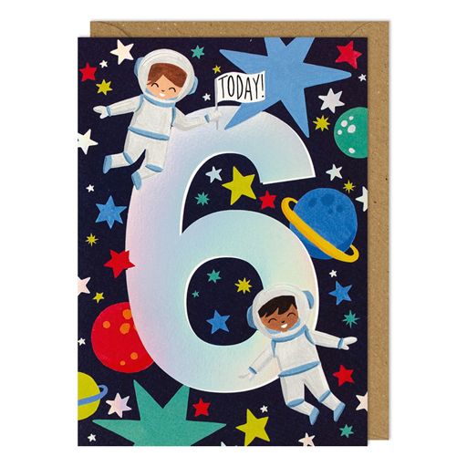 Paperlink '6 Today' Birthday Card