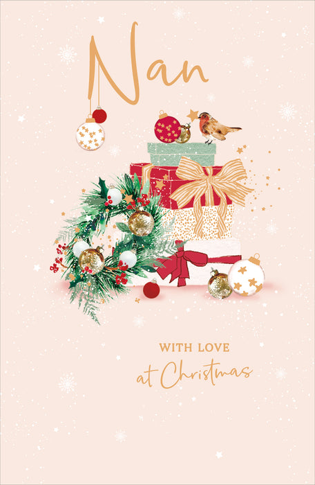 UKG 'Simply Traditional Nan' Christmas Card