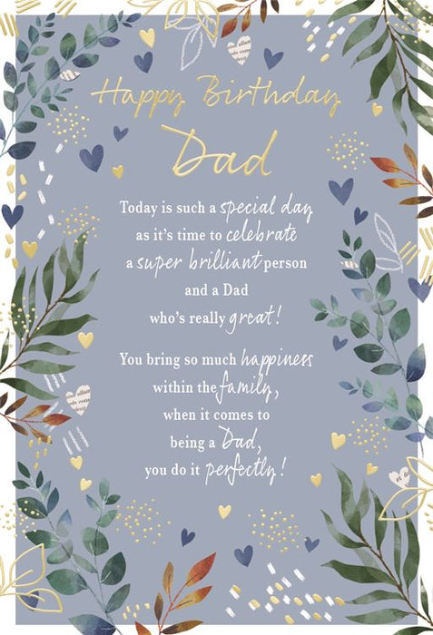 ICG 'Happy Birthday Dad' Birthday Card