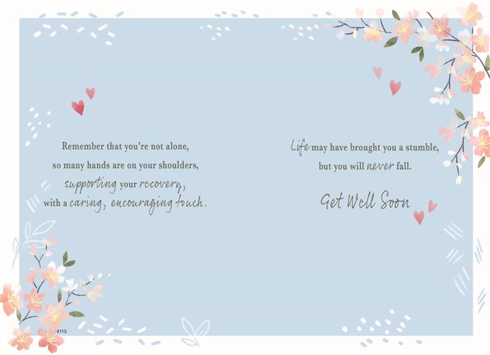 ICG 'Get Well Soon' Get Well Card