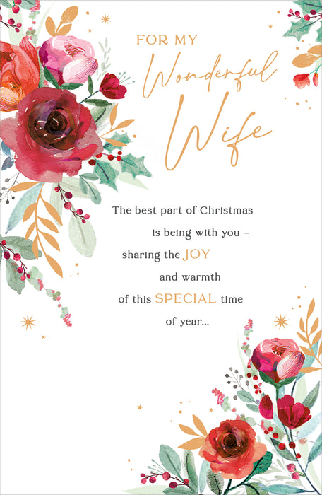 UKG ' My Wonderful Wife' Christmas Card