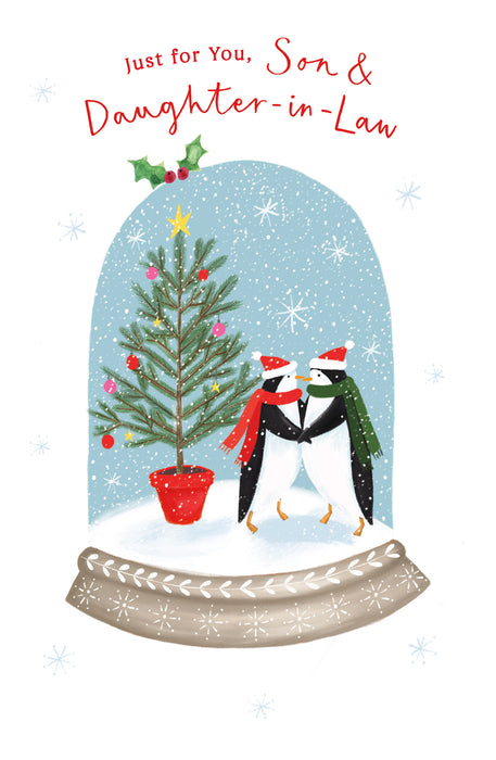 UKG 'Special Son & Daughter In Law' Christmas Card