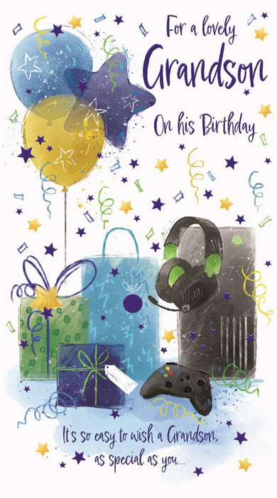 ICG 'Grandson On His Birthday' Card